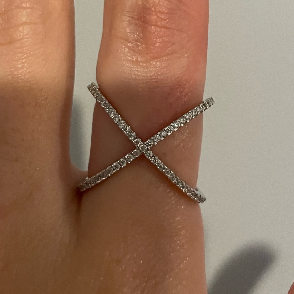 CZ Size 7 Ring 925 Sterling